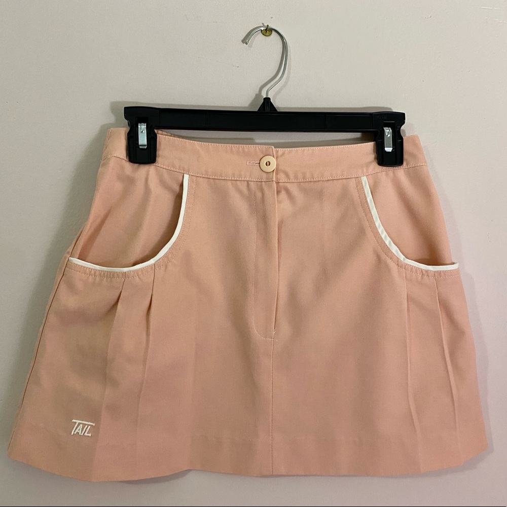 Rare Tail light pink golf skirt